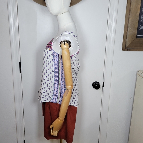 Tribal Fashion Boho Tank Top Size XS - Picture 4 of 9